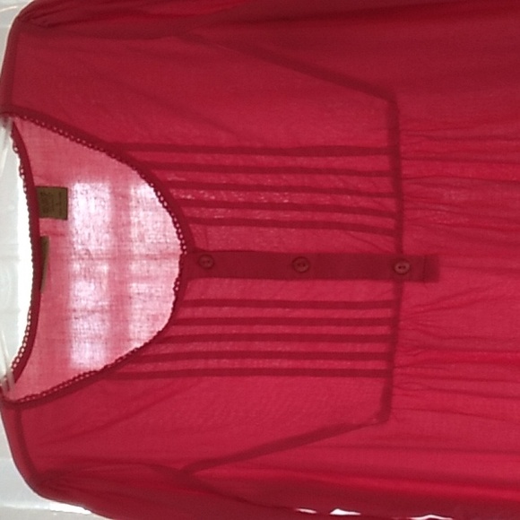 Women's Raspberry Blouse - Picture 16 of 16